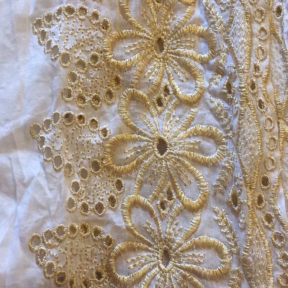 Embroidered Infinity Scarf - Picture 2 of 2